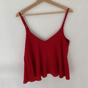 Red Zara Blouse